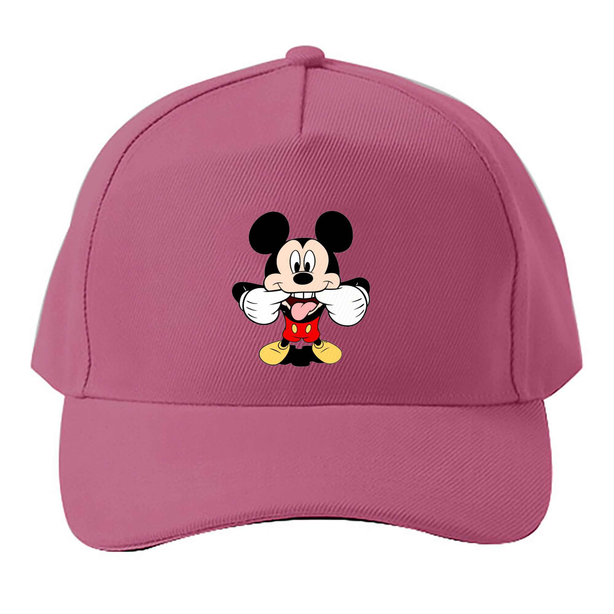 （画像用） ミッキーマウス Mickey Mouse ベースボールキャップ 綿100％ 男女兼用 帽子 スポーツ